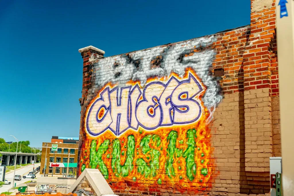 Big Chiefs Kush - Crossroads Wall Graffiti